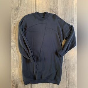 Lululemon Broken Beats Sweatshirt/Dress EUC Black